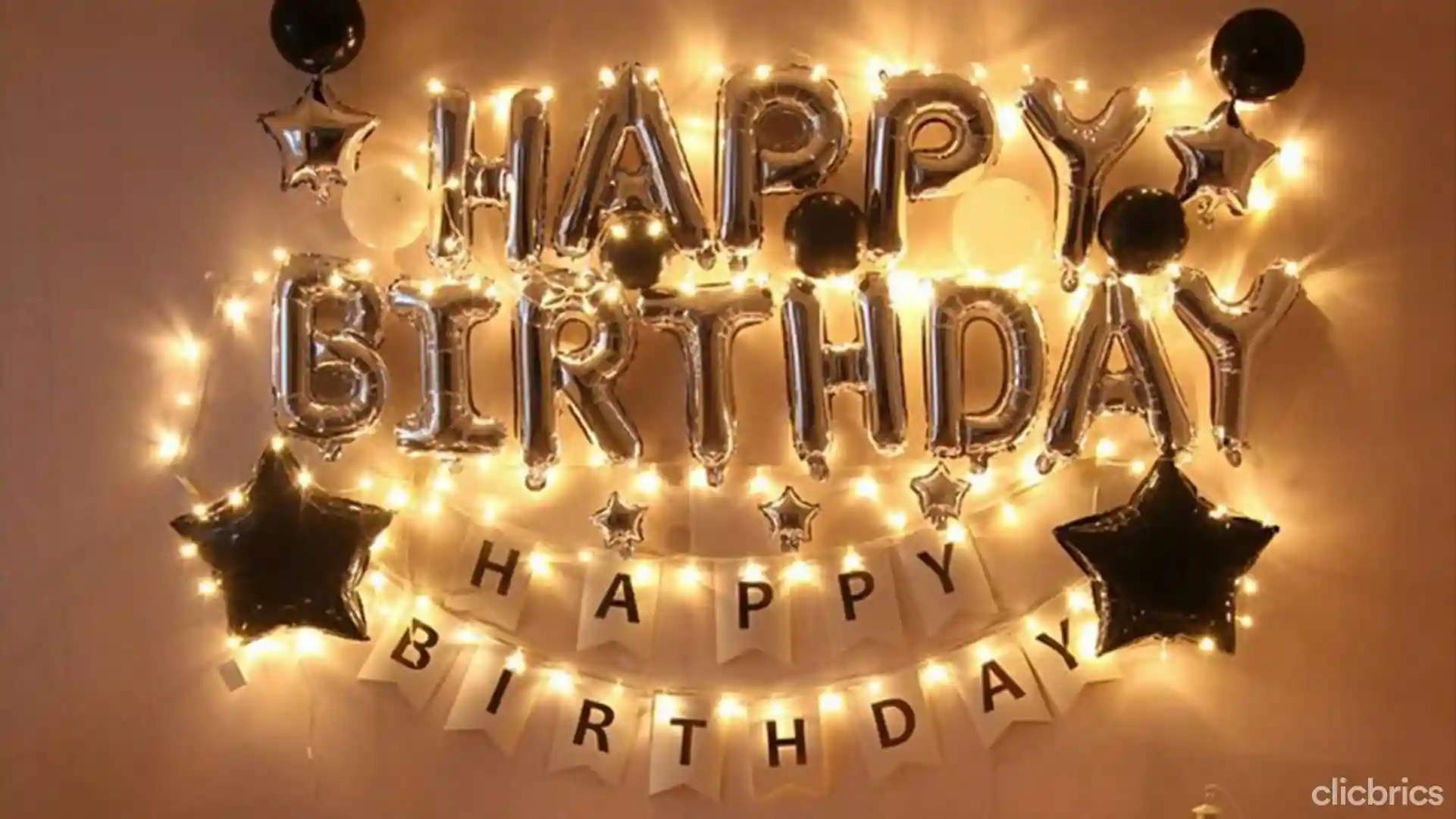 Easy And Simple Birthday Decoration Ideas At Home Two Birds Home